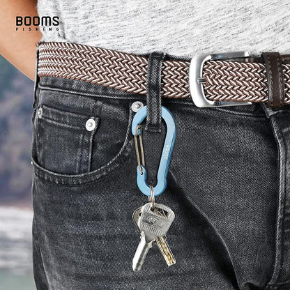 Booms Fishing CC5 Multi-Use Carabiner Clips, 10 Pack 2.7" Small Caribeener Clips - Image 3