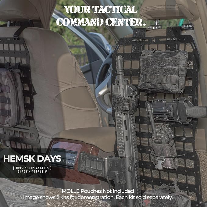 HEMSKDAYS Aluminum Rigid Molle Panel - Image 8