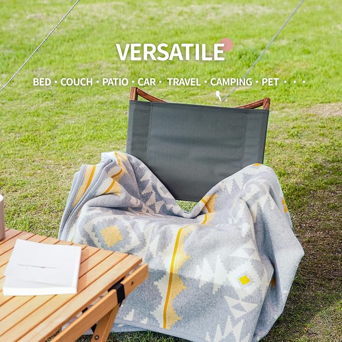 ACUSHLA Merino Wool Blend Blanket - Image 6