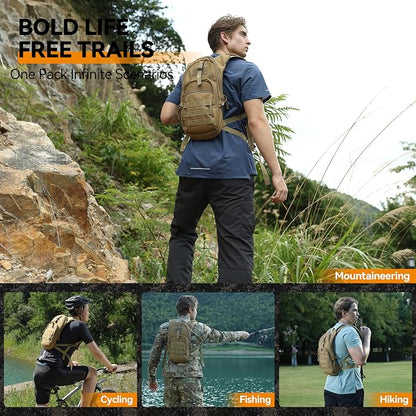 MARCHWAY Tactical Molle Hydration Pack - Image 6