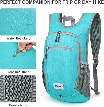 G4Free 10L/15L Hiking Backpack Lightweight Packable Hiking Daypack Small Travel - Image 5