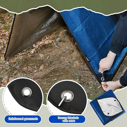 Kingdder 2 Pcs Heavy Duty Emergency Blankets - Image 4