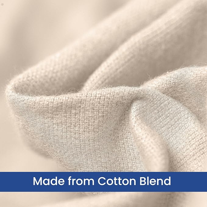 Linteum Textile Cotton Blended Hospital Patient Bath Blanket, Bed Bath Sheet - Image 2