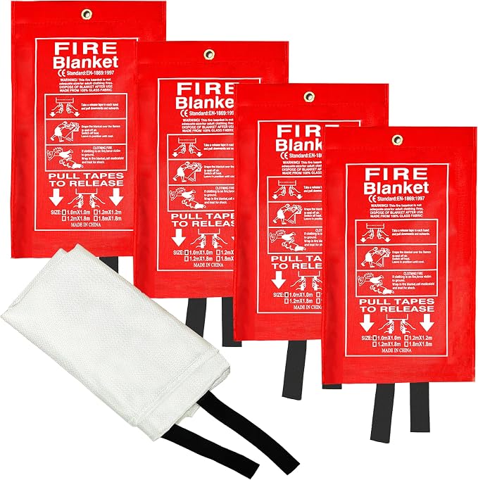 Crystal Lemon Fire Blanket 4-Pack by CrystalLemon
