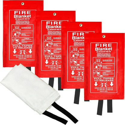 Crystal Lemon Fire Blanket 4-Pack by CrystalLemon