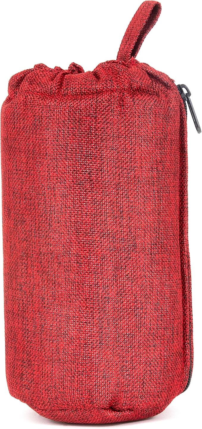 Nickel Bags Padded Drawstring Duffle Tube, Hemp Protective Sling Bag - Image 3
