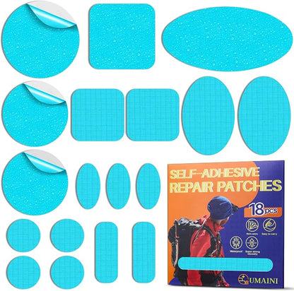 Down Jacket Repair Patch Kit, Outdoor Gear Tenacious Repair Tape, Self Adhesive by Unknown