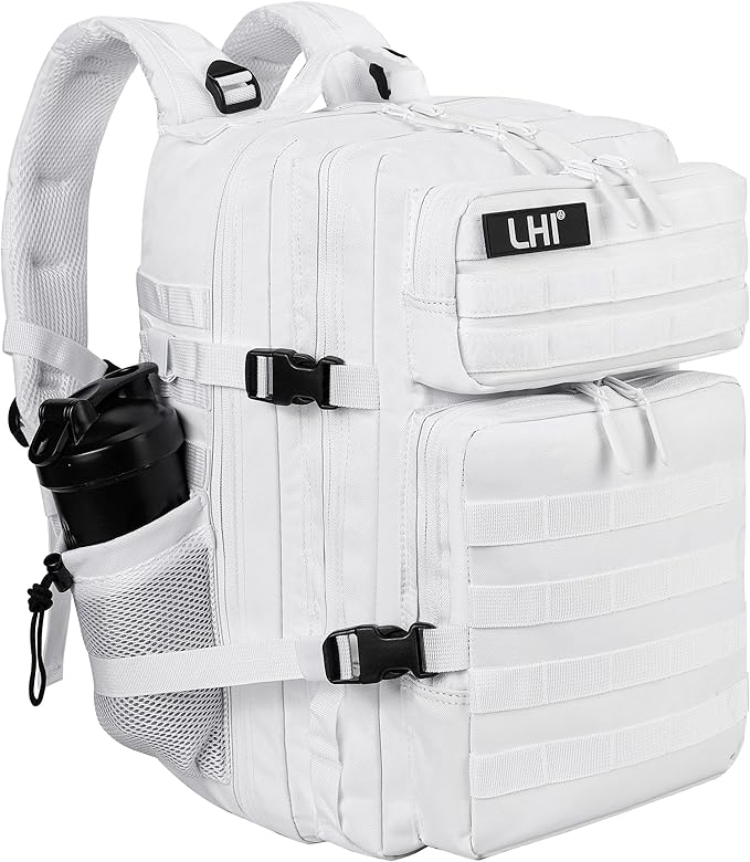 LHI Military Tactical Backpack for Men and Women 45L Army 3 Days Assault Pack by LHI