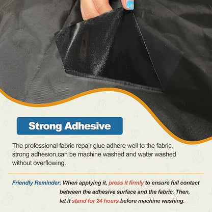 KING MOUNTAIN Self Adhesive Nylon Fabric Repair Patch, 9×11 Inches 4 Pcs - Image 4