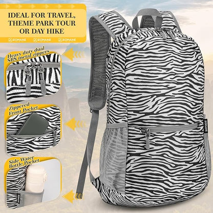 ZOMAKE Ultra Lightweight Hiking Backpack 20L, Packable Small Backpacks Water - Image 4