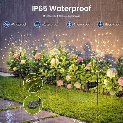 Solar Lights Outdoor, 120LED 2pack Fairy Garden Lights Decor - Image 6