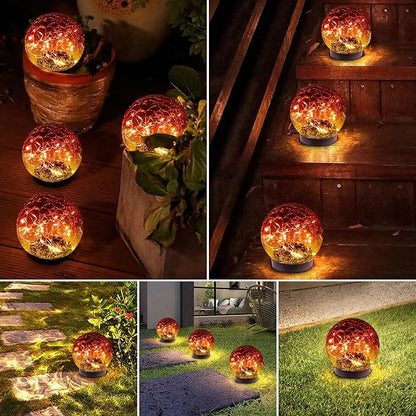 MLKNK Solar Globe Lights Outdoor Waterproof-Solar Balls-Solar Garden Lights-Orbs - Image 7