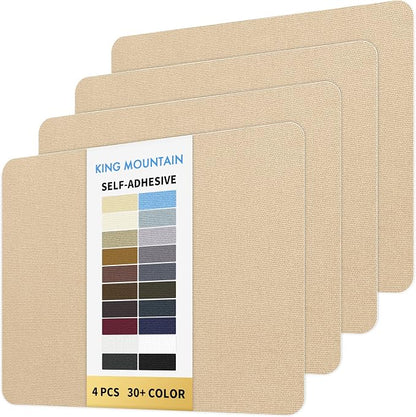 KING MOUNTAIN Canvas Repair Patch 9 x11 Inch 4 Pcs Self-Adhesive Waterproof by ForABetterHomeLife