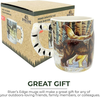 Rivers Edge Products 3D Ceramic Coffee Mug - Image 5
