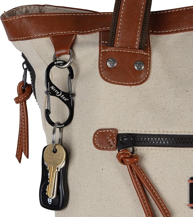 Nite Ize Size-3 S-Biner SlideLock Dual Carabiner, Locking Gates, Stainless Steel - Image 5