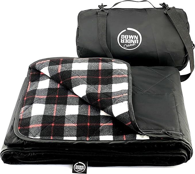 DOWN UNDER OUTDOORS Large Waterproof Windproof Extra Thick 350 GSM Quilted by DOWNUNDEROUTDOORS