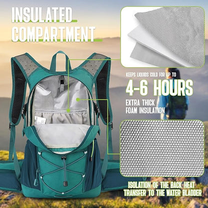 N NEVO RHINO Hydration Backpack, 18L Multipurpose Hiking Backpack - Image 3