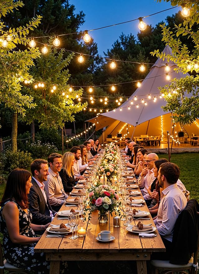Brightown 37Ft Outdoor String Lights - Image 5