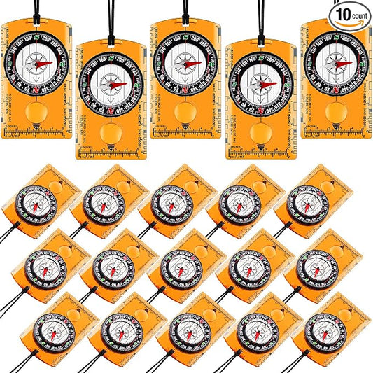 Geiserailie Orienteering Compass Bulk Navigation Map Reading Compass by Geiserailie