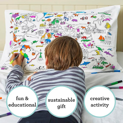 eatsleepdoodle - Coloring Pillowcase - Image 5
