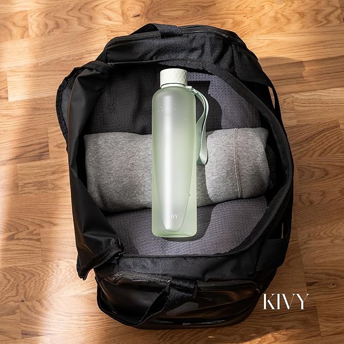 KIVY Slim Water Bottle 32oz Fits Backpack & Cupholder - Image 2