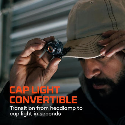 NEBO MYCRO 450 Rechargeable Headlamp | 450 Lumens, 6 Light Modes, Water - Image 4