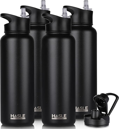 HASLE OUTFITTERS 40oz Stainless Steel Water Bottle, Vacuum Insulated Double by HASLEOUTFITTERS