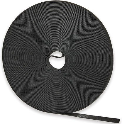 75 ft x 1/2 inch Hook and Loop Roll, Reusable Fastening Cable Ties, Office and by NBTORCH