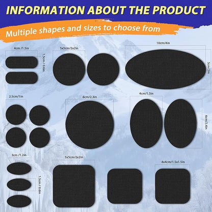 Down Jacket Repair Patch Kit, Outdoor Gear Tenacious Repair Tape, Self Adhesive - Image 2