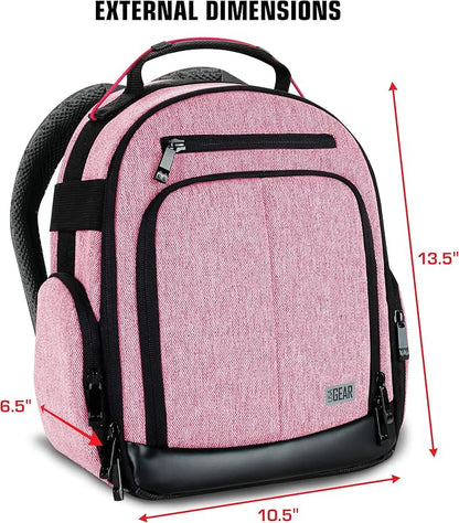 USA Gear Audio Equipment Backpack Fits Audio-Technica System 10, Shure BLX4 - Image 8