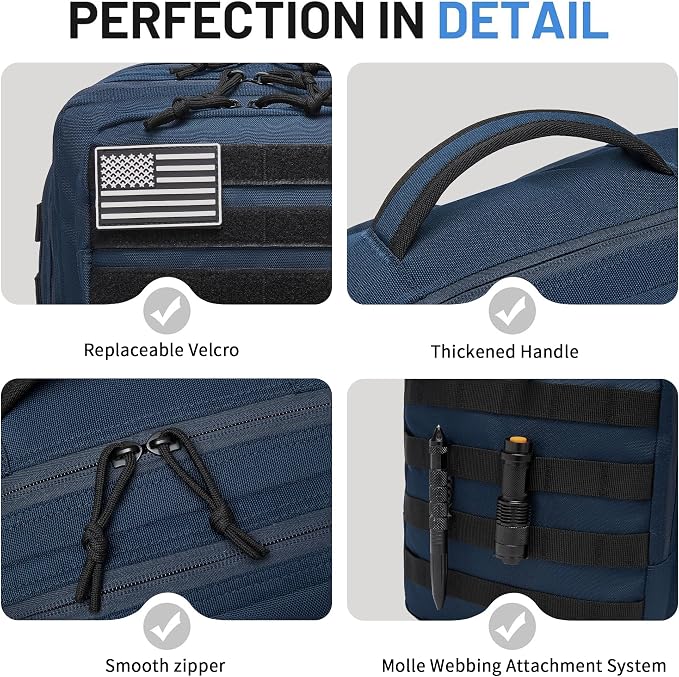 Wotony Military Tactical Backpack - Image 4