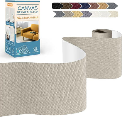 KING MOUNTAIN Canvas Repair Tape, Outdoor Gear Patch, 4×63 Inches, Waterproof by ForABetterHomeLife