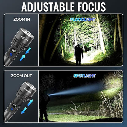 Rechargeable Flashlights High Lumens, 000 Lumens Super Bright LED Flashlight - Image 4