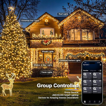 JMEXSUSS 800 LED RGB String Light Outdoor Indoor - Image 5