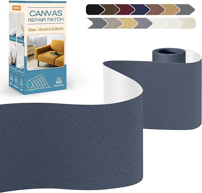 KING MOUNTAIN Canvas Repair Tape, Outdoor Gear Patch, 4×63 Inches, Waterproof by ForABetterHomeLife