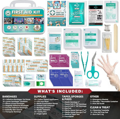 General Medi 120 Pieces Hardcase First Aid Kit - Image 2