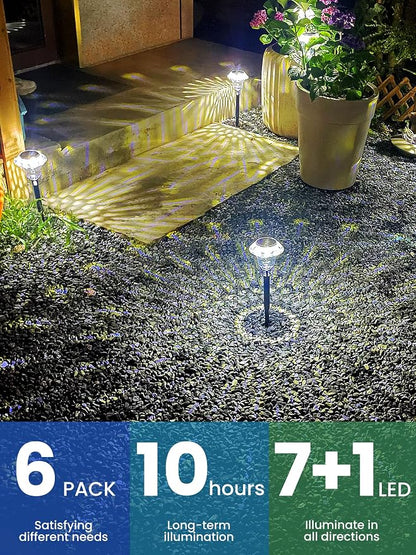 SOLPEX Solar Pathway Lights Garden Decor - Image 9