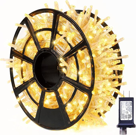 JMEXSUSS 800 LED Christmas Lights Outdoor Indoor String Lights by JMEXSUSS