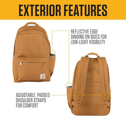 Carhartt 21L Classic Laptop Backpack, Water-Resistant Pack W/ 15" Laptop Sleeve - Image 2