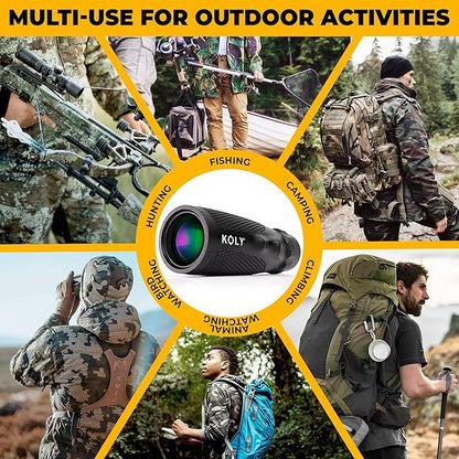 Koly BAK-4 Prism 10X25 Monocular Telescope, Compact Weather Resistant Scope - Image 5