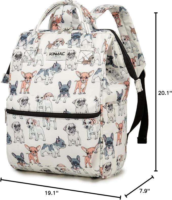 Kinmac Wide Open Style Laptop Backpack College Travel Outdoor Backpack - Image 10