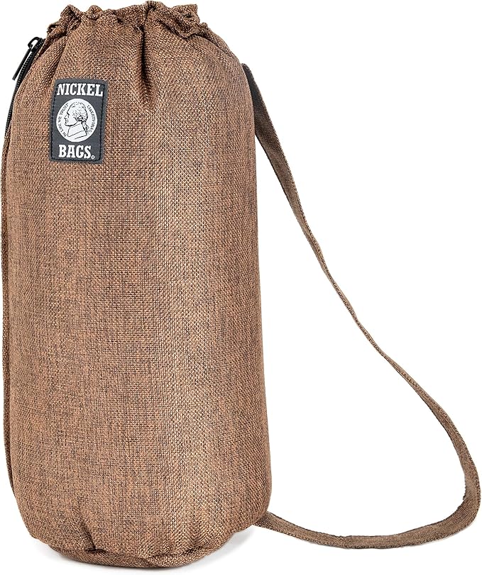 Nickel Bags Padded Drawstring Duffle Tube, Hemp Protective Sling Bag by DIMEBAGS