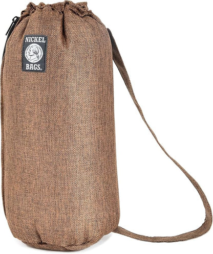 Nickel Bags Padded Drawstring Duffle Tube, Hemp Protective Sling Bag by DIMEBAGS