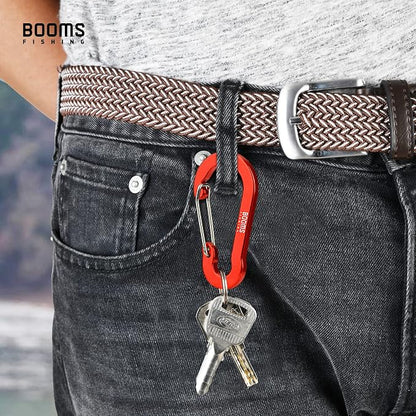 Booms Fishing CC5 Multi-Use Carabiner Clips, 10 Pack 2.7" Small Caribeener Clips - Image 5