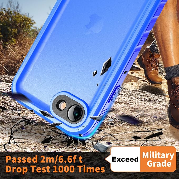 Cozycase Waterproof Case for iPhone SE 3rd 2022/iPhone SE 2nd 2020/iPhone 7/8 - Image 4