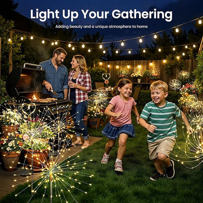 Solar Lights Outdoor, 120LED 8 Pack Fairy Garden Lights Decor - Image 9