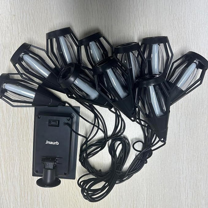 Jnaurb Solar String Lights for Outside, 21Ft Patio Lights - Image 4