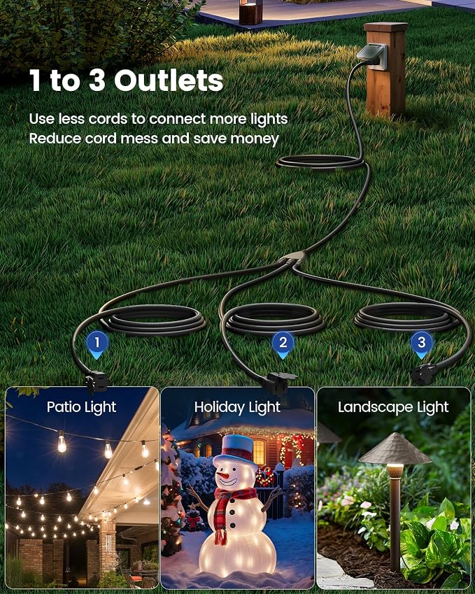 SURAIELEC Outdoor Extension Cord - Image 2