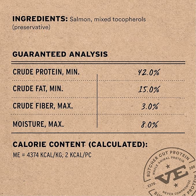 Vital Essentials Freeze Dried Cat Treats | Salmon Bites, Single Protein | - Image 3