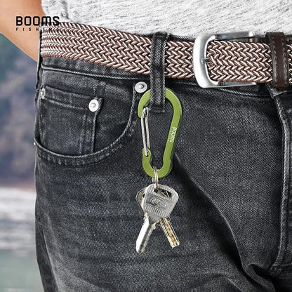 Booms Fishing CC5 Multi-Use Carabiner Clips, 10 Pack 2.7" Small Caribeener Clips - Image 3